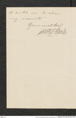 Nachlass Franz Steindachner, Brief von Robert Glale an Franz Steindachner (20.04.1880), Inv.Nr. 164.01, Seite 2